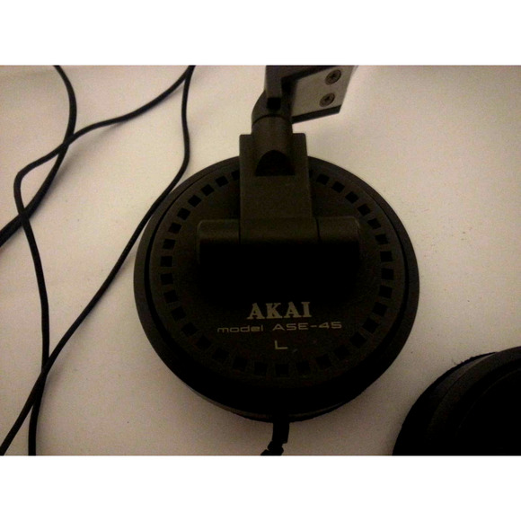 RARE VINTAGE AKAI ASE-45 STEREO HEADPHONES - Picture 4 of 5